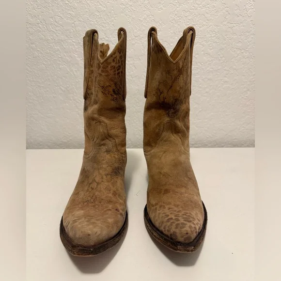 Old Gringo leopard spotted Cowboy Boots - Picture 3 of 6